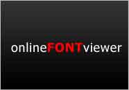 Online Font Viewer